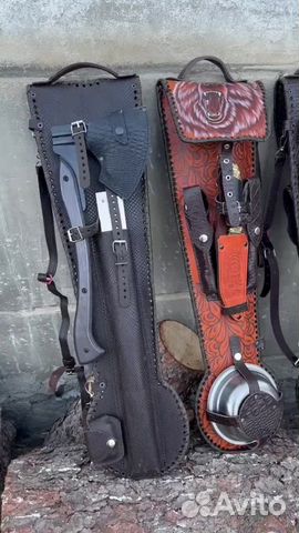 Премиальный набор шампуров в кожаном чехле купить с доставкой Премиальный набор шампуров в кожаном чехле