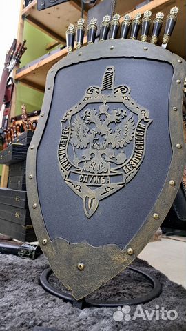 Щит подставка под шампуры «фсб» купить с доставкой Щит подставка под шампуры «фсб»