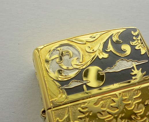 Бензиновая зажигалка Zippo "Волк одиночка"