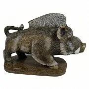 Фигура «Кабанчик» из кальцита — красивый подарок — фотография 3