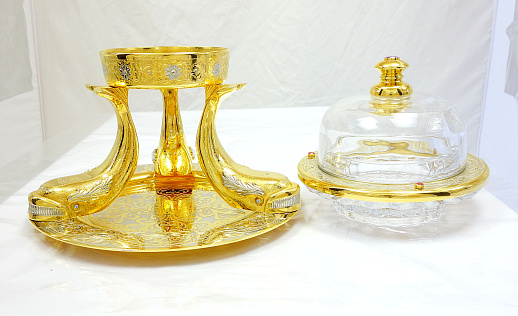 Икорница "Киты". Златоуст купить с доставкой Икорница "Киты". Златоуст