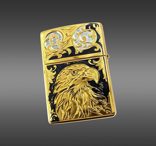 Подарочная зажигалка Zippo "Орел" № 3 купить с доставкой Подарочная зажигалка Zippo "Орел" № 3