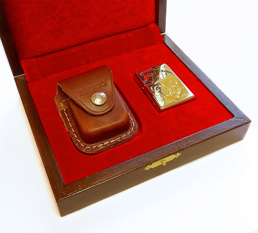 Оригинальная зажигалка Zippo "Тигр" № 7 купить с доставкой Оригинальная зажигалка Zippo "Тигр" № 7