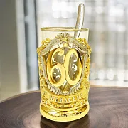 Подстаканник «60 лет» для чая на юбилей — необычный подарок — фотография 1