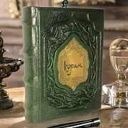 На память: Коран (средний формат) — книга в кожаном переплёте — фотография 1