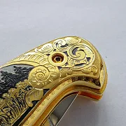 Складной нож увеличенный — красивый подарок — фотография 7