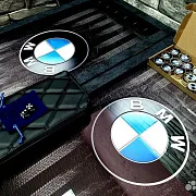 Подарочные нарды под стеклом «BMW» — фотография 7