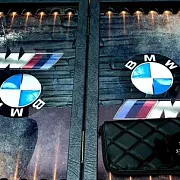 Нарды под стеклом «BMW» — оригинальный подарок — фотография 8