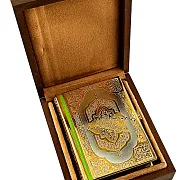 Коран № 3 — книга в кожаном переплёте — необычный подарок — фотография 2