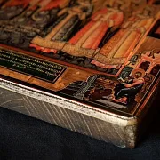 Икона деревянная "Собор Архангела Михаила" — оригинальный подарок — фотография 6