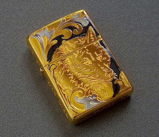 Сувенирная зажигалка Zippo "Вожак и стая" купить с доставкой Сувенирная зажигалка Zippo "Вожак и стая"