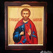 Икона " Святой Феодот (Богдан) Адрианопольский" — красивый подарок — фотография 5