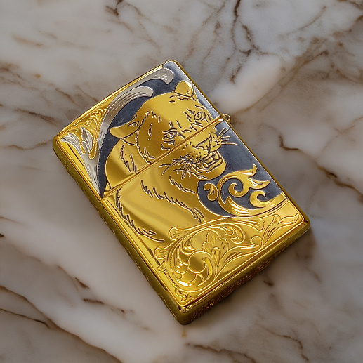 Зажигалка Zippo с гравировкой "Пантера" №2 купить с доставкой Зажигалка Zippo с гравировкой "Пантера" №2