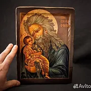 На память: Икона "Св. Симеон Богоприимец" — фотография 1