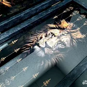На память: Нарды под стеклом «Львиное сердце» — фотография 6